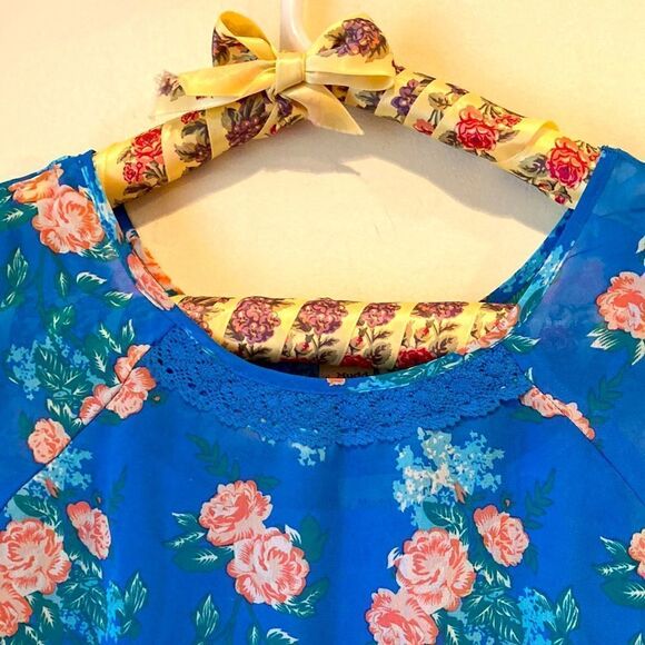 Mudd Flora Blouse Size 14.5 - Picture 3 of 7